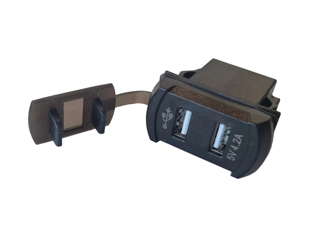 USB tengi með volt mæli